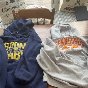 Two 3xl hooded sweatshirts! Indiana pacers and Tennessee cold!